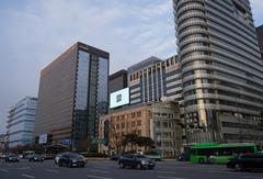 Gwanghwamun Plaza in Seoul