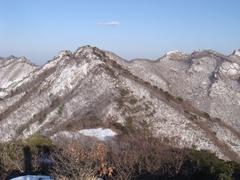 Gyeryong Mountain in winter