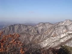 Kyeryongsan Mountain landscape