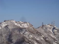 Kyeryongsan Mountain in Korea with blue sky and lush greenery