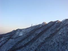 Kyeryongsan mountain landscape with lush greenery and rocky terrain