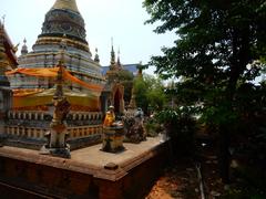 Panoramic view of Chiang Mai in April 2016