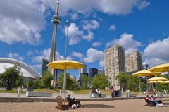 HTO Beach in Toronto, Ontario, Canada