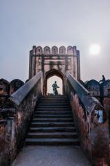 The gate of the fort