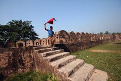 Haji Gonj Fort monument in Narayanganj, Bangladesh