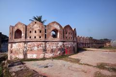 Haji Gonj Fort of Saesta Khan in Narayanganj, Bangladesh