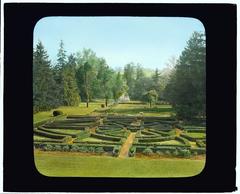 Hampton, John Ridgely house in Towson, Maryland, 1915, first parterre