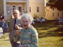 Mrs. Henry Owings at the 1978 Hampton Lilly Fete