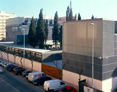 Aerial view of the Fine Arts Museum of Castellón