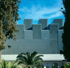 Patio of the Fine Arts Museum of Castellón by Mansilla+Tuñón