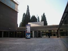 Entry patio of the Museum of Fine Arts of Castellón