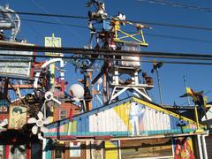 Hamtramck Disneyland in Detroit, artwork installation by artist Dmytro Szylak