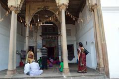 Devotees at Hanseswari Mandir, Bansberia Royal Estate, Hooghly, 2013