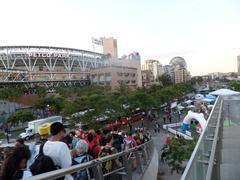 Petco Park Pedestrian Bridge during Comic-Con San Diego