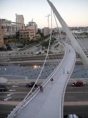 San Diego Comic-Con 2011 footbridge over Harbor Blvd