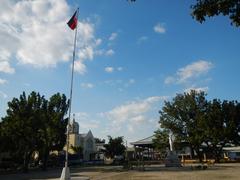 A view of Castillejos, Zambales with commercial establishments and the RM Mall in the background