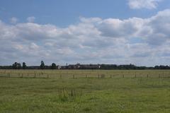 Panzerwiese in Munich with Harthof settlement in the background