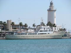 La Sultana yacht docked at Port of Málaga