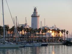 Panoramic view of Malaga cityscape