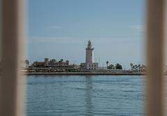 La Farola lighthouse in Málaga