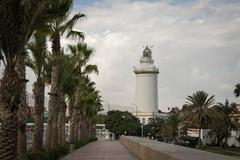 La Farola lighthouse in Málaga