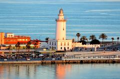 La Farola de Málaga lighthouse