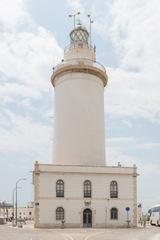 La Farola lighthouse in Málaga, Spain