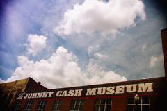 Johnny Cash Museum sign in Nashville