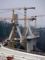 A panoramic view of Fribourg, Switzerland