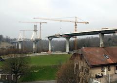 Fribourg, Switzerland cityscape