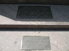 Heald Square Monument base plaques