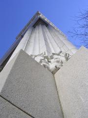 Corner detail of the Healey Building at 57 Forsyth Street NW, Atlanta, Georgia