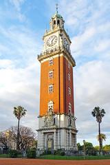 Elizabethan-style Torre Monumental clock tower in Buenos Aires