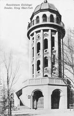 Aussichtsturm Wolfshügel in König-Albert-Park, Dresden