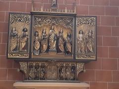 interior of Frankfurt Cathedral with detailed view