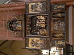 interior of Frankfurt Cathedral detailed view