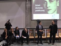 Public Domain Day at Warsaw Uprising Museum 2015 opening ceremony