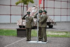 Ceremony of the Border Guard Festival in Freedom Park at the Warsaw Uprising Museum