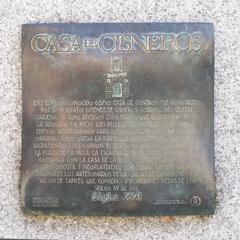 House of Cisneros in Plaza de la Villa, Madrid