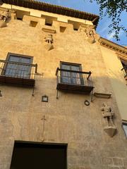 Casa de los Tiros and monument to Isidoro Maiquez in Granada