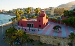 Castillo de El Bil Bil drone view