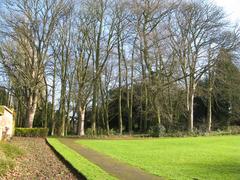 Highbury Park in Birmingham with view of Highbury Hall