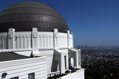 Griffith Observatory overlooking downtown Los Angeles