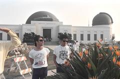 People at Griffith Observatory in 1990