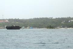 Rocky Cay view from east