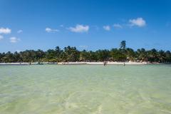 Rocky Cay in clear blue waters