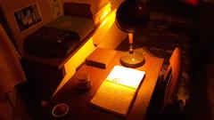 Reconstruction of Anne Frank's diary and desk