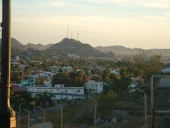 Scenic view of Hermosillo, Sonora from La Jolla entrance