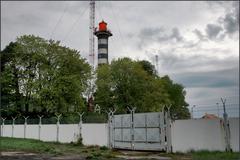 Klaipeda lighthouse on a clear day