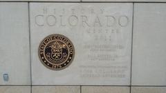 History Colorado Center stone sign